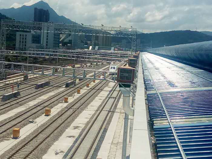 潤東方節能環保空調火車站案例